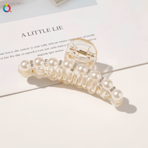 Tending Fashion perlata con fiori di perle in metallo scintillante di lusso elegante per bambini accessori per lo Styling dei capelli vendita calda all'ingrosso forcine per capelli - Product Image 1