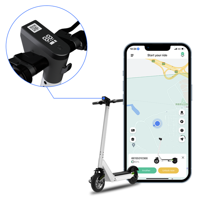 High Quality IOT Device QR Code GPS 2G/3G/4G Sharing Scooter APP Control System