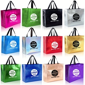 Bolsa de Tela No Tejida con Forro de Aluminio, Impresa con Logotipo Personalizado, para Entrega de Alimentos Frescos, Solución de Embalaje Térmico, Venta al Por Mayor - Product Image 4