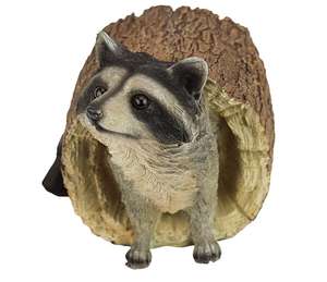 <span class=keywords><strong>Bandit</strong></span>-estatua de Animal de jardín de mapache, 10 pulgadas, poliresina, a todo Color, escultura de Animal, ornamento, decoración - Product Image 6