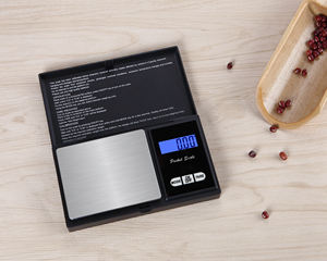 Persönliche 100G 200G 500G Wiege bereich 0,01G 0,1G Lcd Digitaler Schmuck <span class=keywords><strong>Gold</strong></span> Gramm Balance Gewicht Taschen waage - Product Image 2