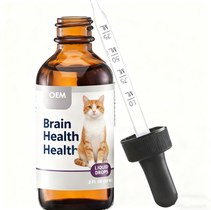 Personalizzato naturale a base di erbe liquido cervello gocce di salute del cervello integratore per i gatti anziani - Product Image 1