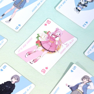 Custom Anime <b>Playing</b> <b>Cards</b> 57x87mm Rounded Corners Coated Paper For <b>Card</b> Games - Product Image 1