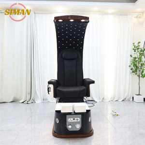 Sillón de Pedicura Siman, Eléctrico, Reclinable, con Masaje, Luces LED de 7 Colores, Multifuncional, con Lavabo para Spa de Pies - Product Image 2