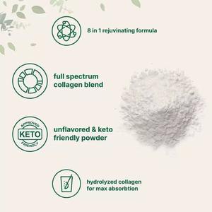 Los mejores péptidos populares de colágeno múltiple en polvo, péptidos de proteínas hidrolizadas con ácido hialurónico, biotina y vitamina C - Product Image 5