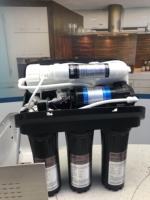 Élément filtrant universel 75G, filtration RO, installation sur table ou murale, purificateur d'eau par osmose inverse RO à 5 étapes