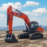 Excavator Hidrolik Crawler Kondisi Bagus, Peralatan Konstruksi 36 Ton, Excavator Doosan, Dijual Murah