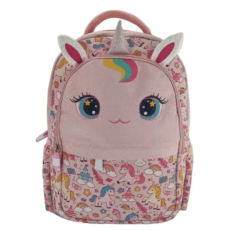 Tas ransel sekolah kustom tas sekolah anak ransel siswa modis tas sekolah anak kartun unicorn tas sekolah anak lucu