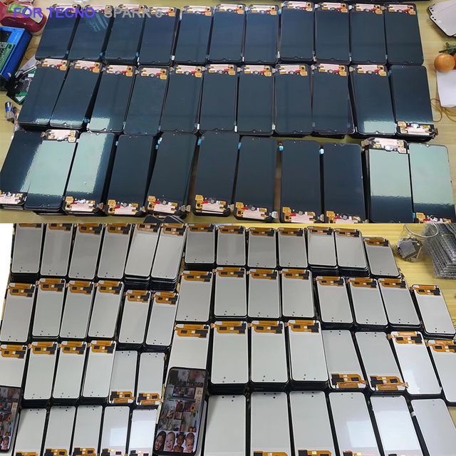 Original Display LCD Touch Screen Assembly Glass Panel Screen Replacement for Tecno SPARK 6 GO Ke5 Ke5j Ke5k
