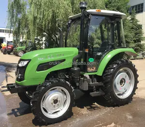 LUTONG LT804 80HP tarım traktör tarım için 4WD satılık