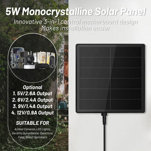 OEM ODM Водонепроницаемая 3,7 В 5 В 6 В 9 В 12 В солнечное зарядное устройство 5 Вт Солнечная ПВ панель мини-солярная панель с портом Type-C для Iot - Product Image 3