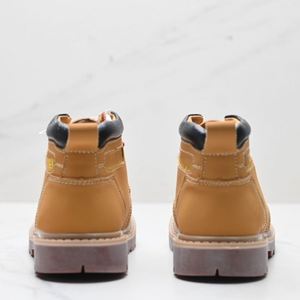 מגפי מרטין לגברים, יוקרתיים, במבצע חם, וינטג', עור חתול מקורי, עמידים למים, עיצוב רקום, שרוכים, כותנה, לסתיו - Product Image 5