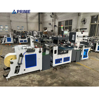 Machine de découpe à plat d'étiquettes imprimées par autocollant en PVC informatisée à grande vitesse avec estampage à chaud