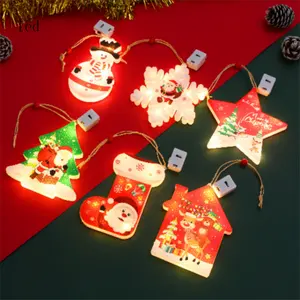 Gifts LED advent String Waterproof Fairy Santa Claus Xmas Garden Bedroom Indoor Outdoor christmas tree ornaments light