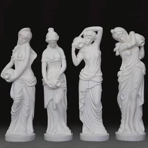 Produttori all'ingrosso scultura decorativa all'aperto GRG forma romana figura occidentale statua scultura - Product Image 4