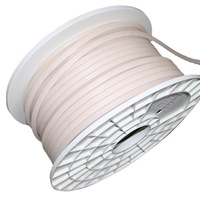 Bande lumineuse LED COB 220V super lumineuse 6000K blanc froid IP65 étanche flexible découpable 80 + CRI ROHS certifié pour chambre à coucher