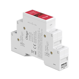 Voltmetro Digitale Modulare Mini per Guida DIN con Display LED, Misuratore di <span class=keywords><strong>Tensione</strong></span> Monofase da 11V-310V DC, <span class=keywords><strong>Rilevatore</strong></span> 1 Via Chayo - Product Image 3