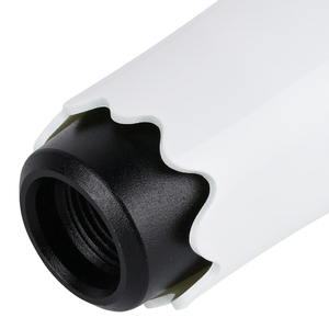 ABS+aluminum Alloy White Glowing Ghost <b>Gear</b> Head - Product Image 4