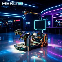 HEROVR Machine de tir VR Dinosaure à faible investissement, fort potentiel de revenus pour petit parc d'attractions