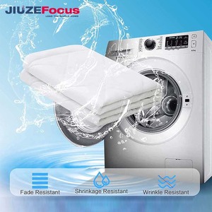 Trapunta per la casa SunStyle Queen trapunta leggera bianca copriletto reversibile morbido accogliente <span class=keywords><strong>coperta</strong></span> trapuntata <span class=keywords><strong>piumino</strong></span> alternativo - Product Image 2