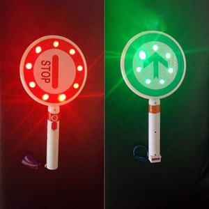 Precio de fábrica, alta visibilidad, mano, Go <span class=keywords><strong>Stop</strong></span>, <span class=keywords><strong>LED</strong></span>, flecha intermitente, batería, parada de seguridad, señal de advertencia <span class=keywords><strong>LED</strong></span> - Product Image 2