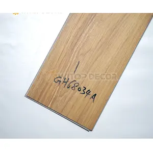 Vinyl-Bodenbelag klicken wasserdicht umweltfreundlich Pvc Holz-Ortstein-Bodenbelag