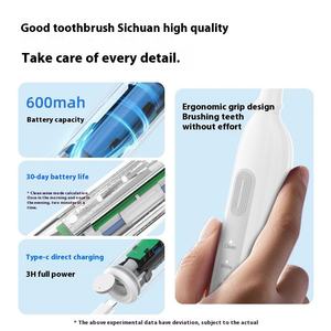 Spazzolino <span class=keywords><strong>Elettrico</strong></span> Rotante Portatile Personalizzabile con Testina DuPont, Impermeabile, Tipo <span class=keywords><strong>Oral</strong></span> <span class=keywords><strong>B</strong></span> - Product Image 3