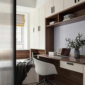 Sistema <span class=keywords><strong>de</strong></span> Estanterías <span class=keywords><strong>de</strong></span> Madera Sólida Expandible y Moderno para Biblioteca, <span class=keywords><strong>con</strong></span> <span class=keywords><strong>Puertas</strong></span> <span class=keywords><strong>de</strong></span> Vidrio, Luces <span class=keywords><strong>de</strong></span> Lectura Integradas y Diseño <span class=keywords><strong>de</strong></span> Piso a Techo - Product Image 4