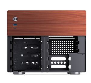 New Jonsbo N4 <strong>NAS</strong> North American Walnut Trim with a Cooling Fan Supports the Installation of 8 Hard Disks <strong>Mini</strong> <strong>case</strong> - Product Image 6