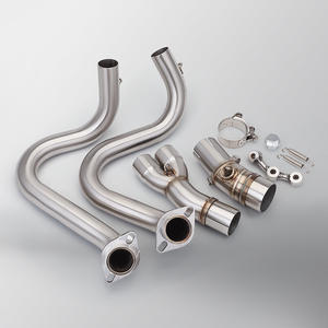 <span class=keywords><strong>Kawasaki</strong></span> <span class=keywords><strong>ER6N</strong></span>/ER6F 12-16 Ninja 650R/Z650 17-23 Versys <span class=keywords><strong>650</strong></span> Silenciador de escape Tubo de enlace medio Nueva condición con caja de embalaje - Product Image 3