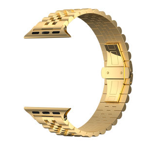 Keepwin 5 bracciale di ricambio regolabile in acciaio inox da donna Hardware orologio <span class=keywords><strong>argento</strong></span> cinturino <span class=keywords><strong>Apple</strong></span> iWatch 9 8 7 6 5 4 - Product Image 2