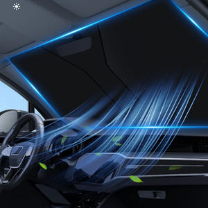 Innows-ront indshield, un hahade oldable, un Visor rotector, unshade <span class=keywords><strong>para</strong></span> ar ruck Sool ool - Product Image 3