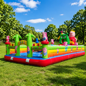 Château gonflable commercial en PVC Pat'Patrouille avec toboggan et mur d'escalade, certifié EN14960 et respectueux de l'environnement - Product Image 5