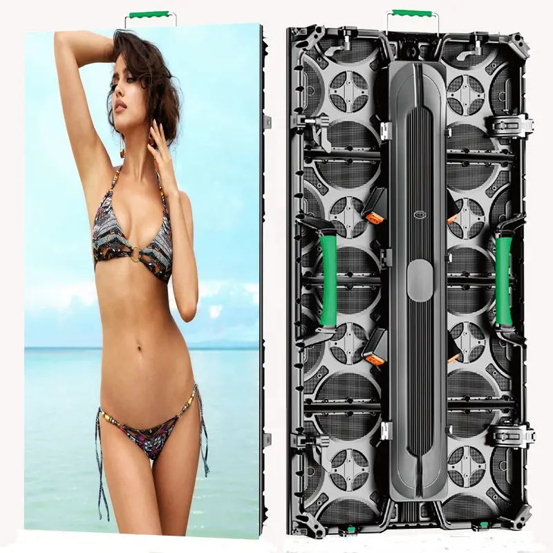 Gratis layar LED film video HD pemasok peraga LED HD video seksi modul peraga video led 3d