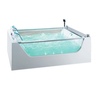 Surf piscine bain Portable bain à remous multi-personnes acrylique <span class=keywords><strong>SPA</strong></span> Intelligent température constante autoportant 2m Villa cour printemps - Product Image 5