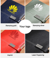 Idée cadeau Ensemble de cahiers d'affaires avec logo imprimé Carnet de bureau Stylo USB 4 en 1 Coffret cadeau promotionnel