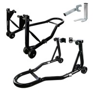 Support de réparation universel pour moto, support de stationnement pour roue avant et arrière, cadre de maintien pour réparation et entretien