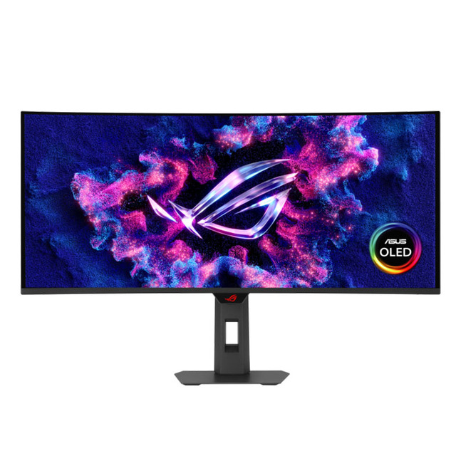 ROG Strix XG34WCDMS 34" Tandem RGB QD-OLED HDR Gaming Computer Monitor 3440x1440 ROG OLED GAMING MONITORS DisplayWidget
