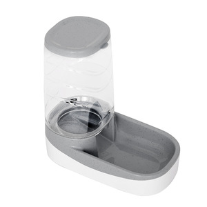 Automatic Pet Water Fountain And <b>Feeder</b> Oval Fully Removable Washable For <b>Cats</b> Dogs - Product Image 2