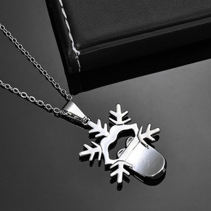 Tongue Snowflake Hip Hop Pendant Real Gold Plated 925 Silver Prong Setting Moissanite Bespoke Bling <b>Iced</b> Out Diamond Jewelry - Product Image 6