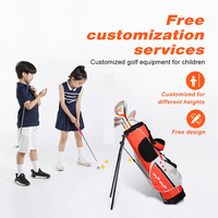 Droitier Mini 4pcs Adolescent Formation ODM Club de Golf OEM Junior Club de Golf Ensemble Enfants Clubs de Golf