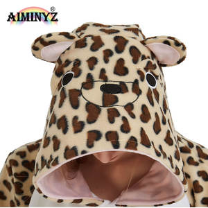 Inter quality inter oloooooooodie-calidad Sleepwear leijama omen Nimal artoon or dult nesie neseopard Bear - Product Image 4