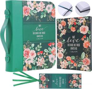 Muestra Gratuita de Bolsa de Fieltro Personalizada para Mujer con Cruz Tallada, Bolsa de Fieltro para Biblia, Funda para Biblia de Iglesia con Bolsa de Transporte - Product Image 3