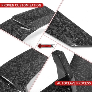 สปอยเลอร์หลังคาร์บอนไฟเบอร์แห้งทรง Chevrolet Corvette C8 ZR1 แรงดันอากาศสูง สำหรับขายส่ง - Product Image 3