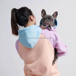 Vêtements assortis parent-enfant pour animaux de compagnie : sweat à capuche pour chien et tenues assorties pour propriétaire, ensembles pour familles - Product Image 2