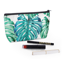 Pochette de maquillage de style moderne, imprimé lapin de dessin animé personnalisé, tissu léger, trousse de toilette multifonctionnelle, sac cosmétique, cadeau