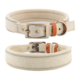 New Plush Belt Buckle Pet <b>Collar</b> <b>Large</b> Medium Small <b>Dog</b> Walking <b>Dog</b> Necklace Warm Necklace <b>Dog</b> <b>Collar</b> <b>Dog</b> Chain - Product Image 3