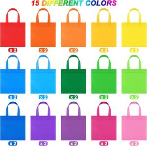 Bolsa de Mano Recién Llegada, Fabricada con Tela Laminada No Tejida, con Logotipo Personalizado, Reutilizable para Compras, Abarrotes, Zapatos y Embalaje - Product Image 3