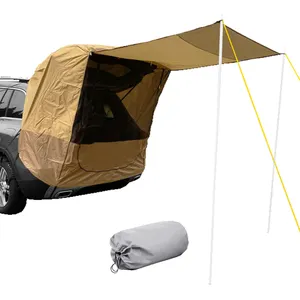 Hotsale Outdoor SUV Truck Awning Cover Mosquito Net Rainproof Canopy Roof Top Car Rear Camping Tent