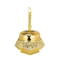 Neue Luxuriöse Edelstahl Goldene Diamant 8L Chafing Dishes Alkoholbeheizte Buffet-Speisenwärmer mit Hängedeckel und Langer Lebensdauer